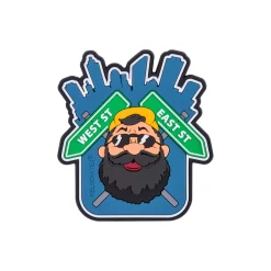 Emblemat "Beardman URBAN" - PVC Patche