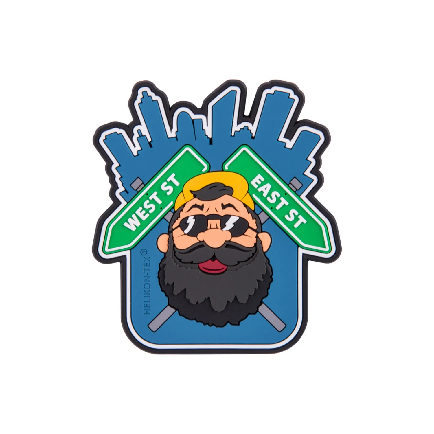 Emblemat "Beardman URBAN" - PVC Patche