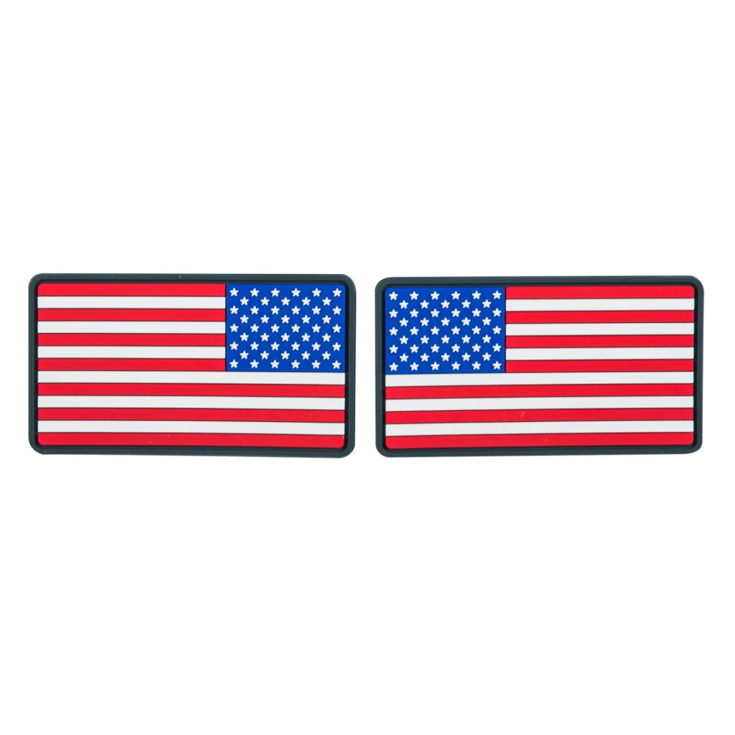 Discount Emblemat FLAGA USA Duża (komplet - 2szt.) - PVC Patche