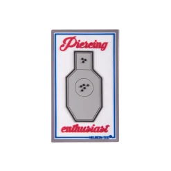 Hot Emblemat "Piercing Enthusiast" - PVC Patche