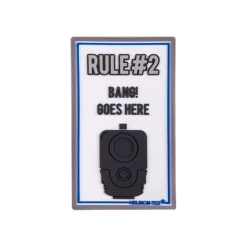 Hot Emblemat "Rule#2" - PVC Patche