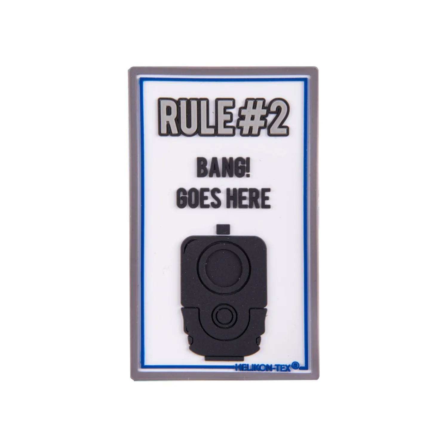 Hot Emblemat "Rule#2" - PVC Patche