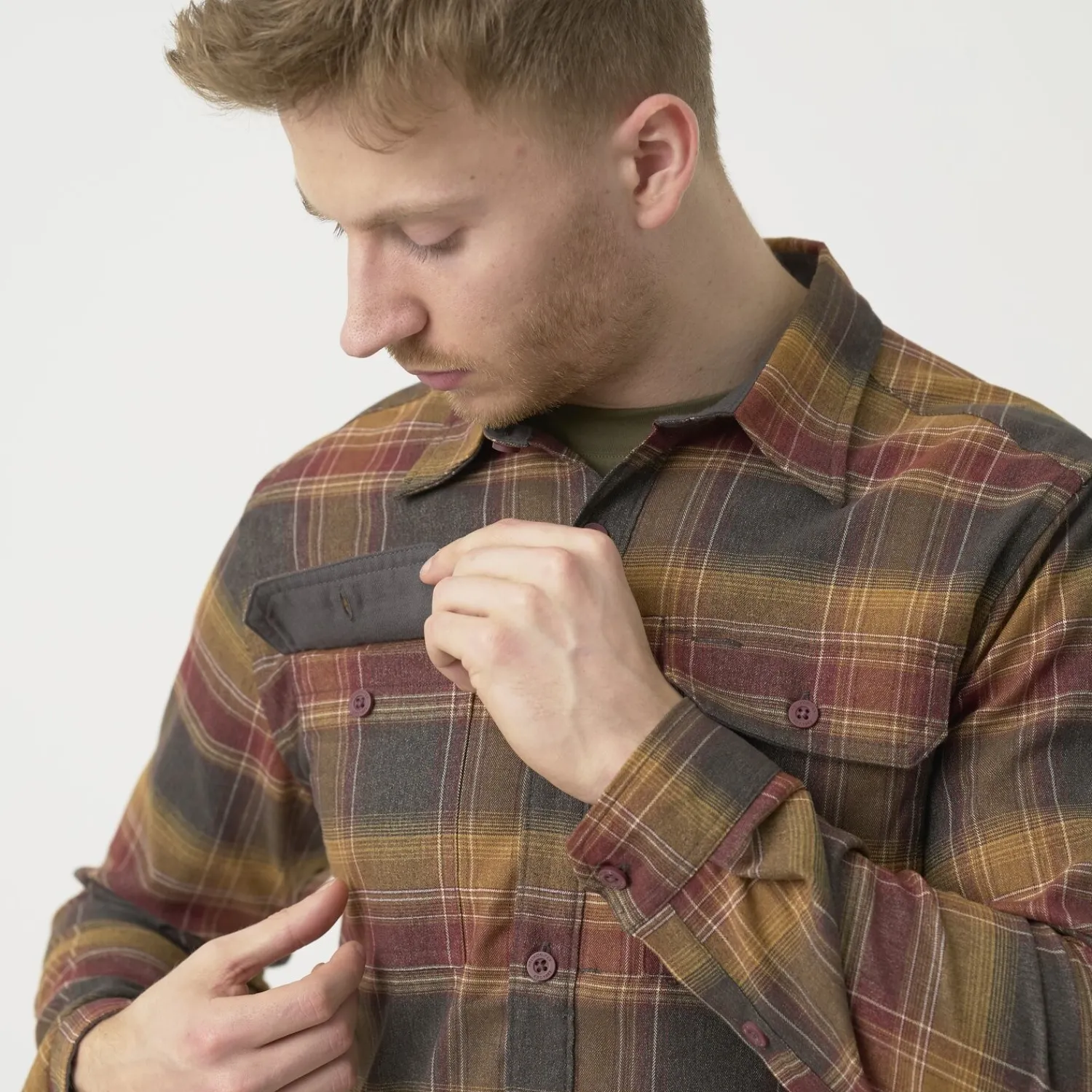 Sale Koszula GreyMan - Polyester Nylon Blend Koszule I Koszulki