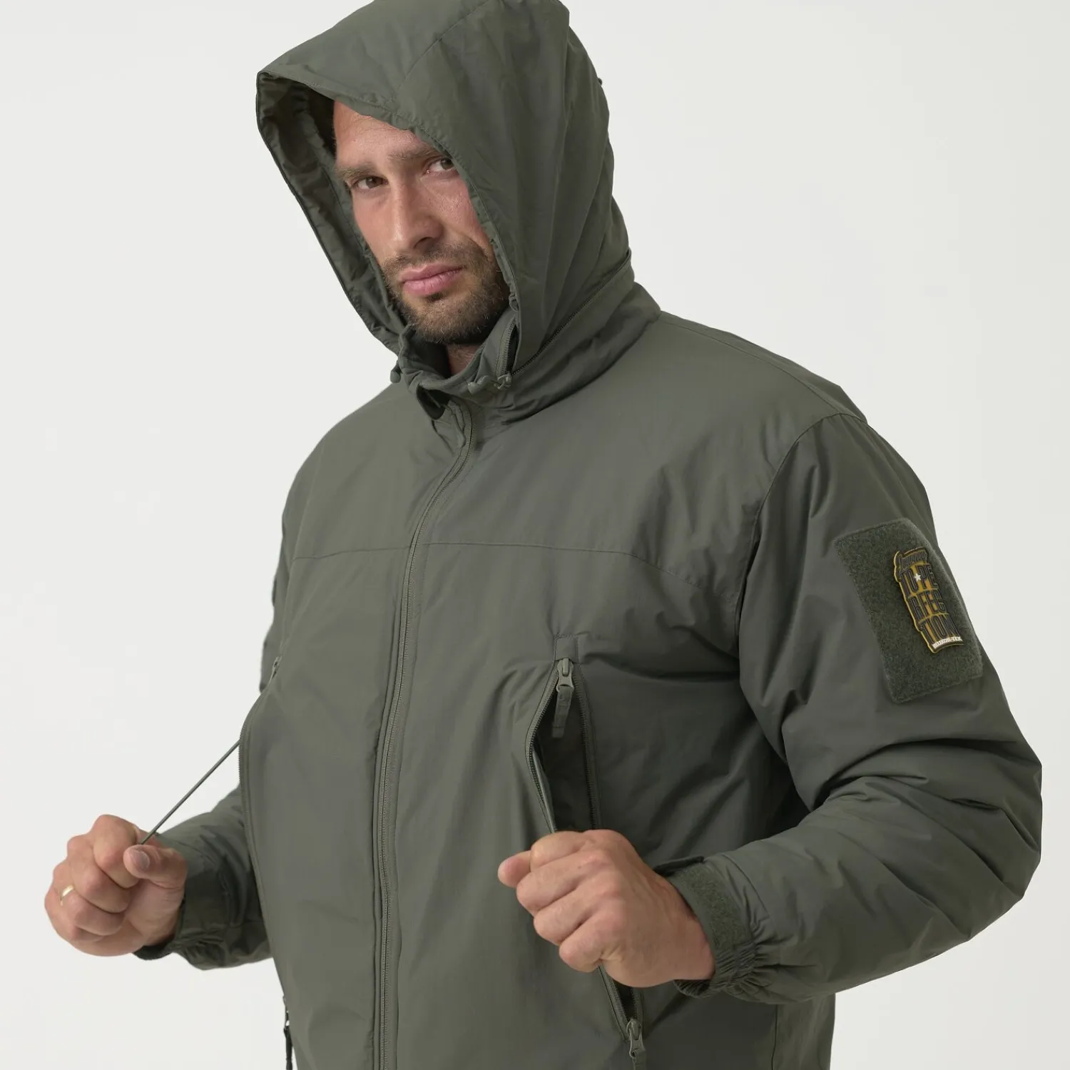Hot Lekka Kurtka Zimowa LEVEL 7 - Climashield® Apex 100g Odzież Ocieplana