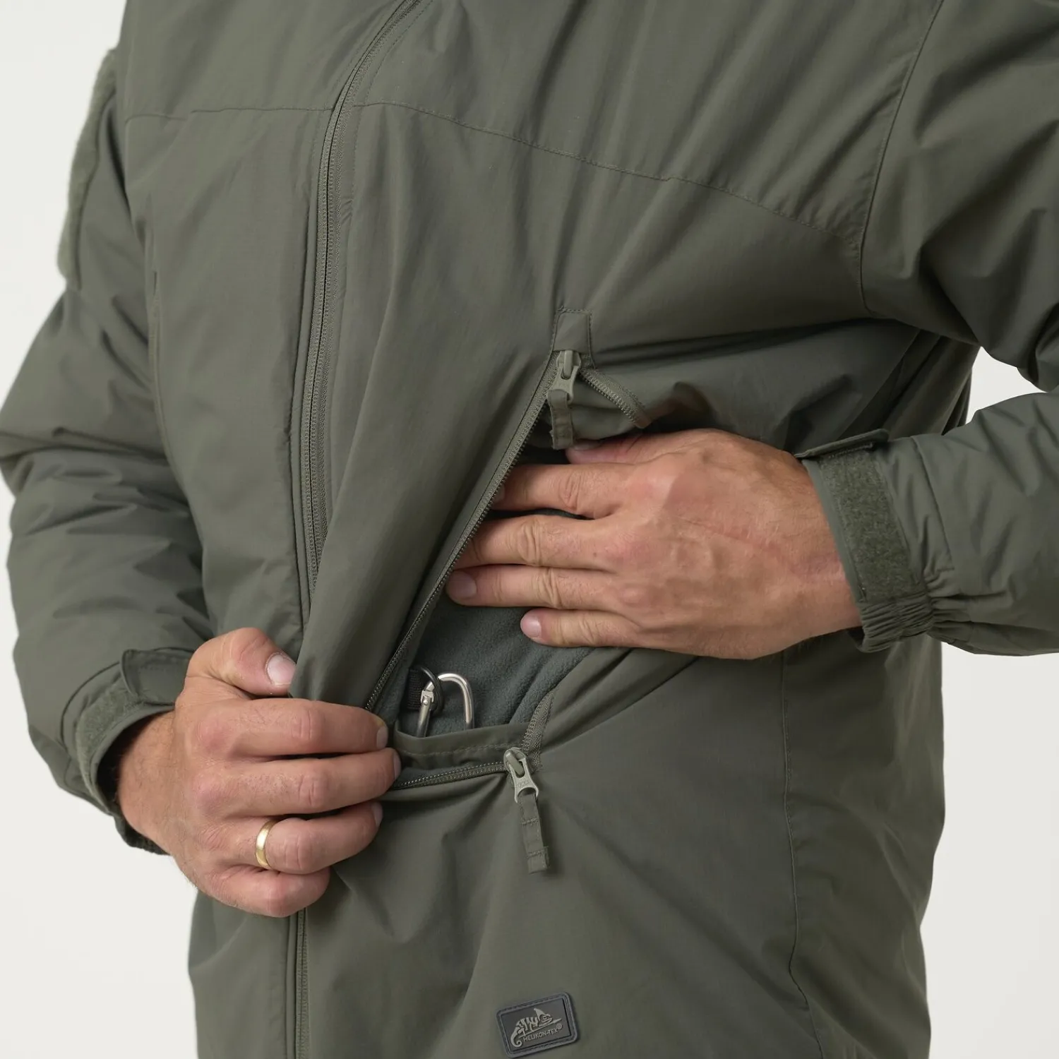 Hot Lekka Kurtka Zimowa LEVEL 7 - Climashield® Apex 100g Odzież Ocieplana