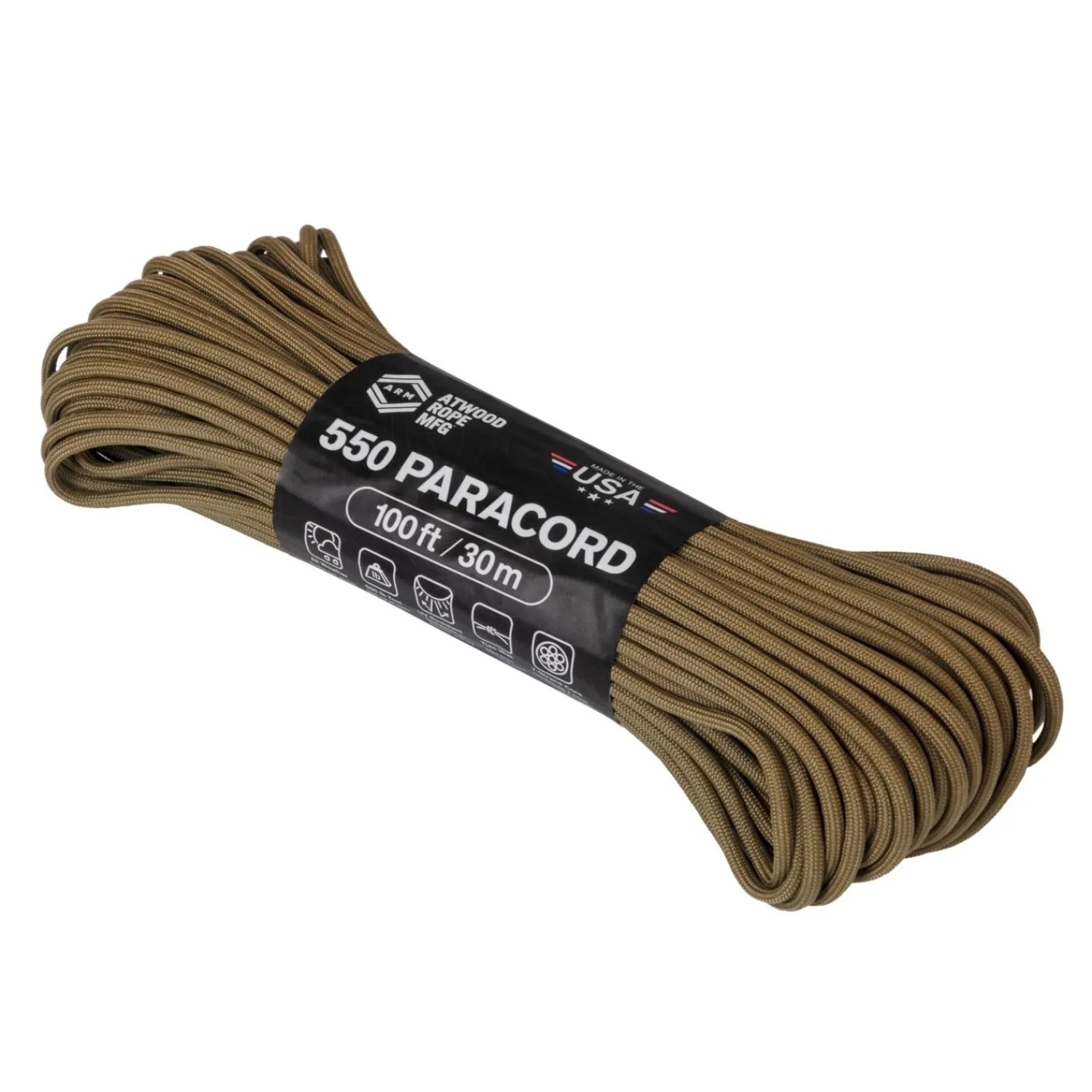 Clearance Linka 550 Paracord (100ft) Paracord I Linki Atwood®