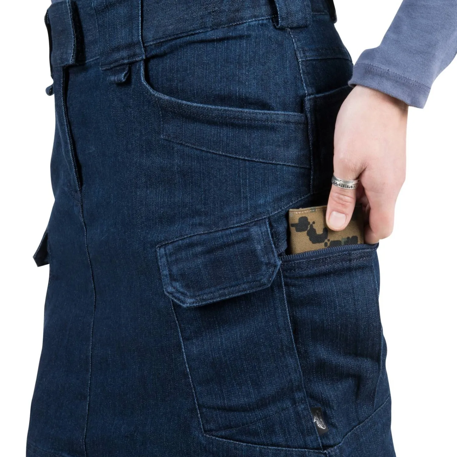 Best Spódnica UTL® (Urban Tactical Skirt®) - Denim Mid Dla Kobiet