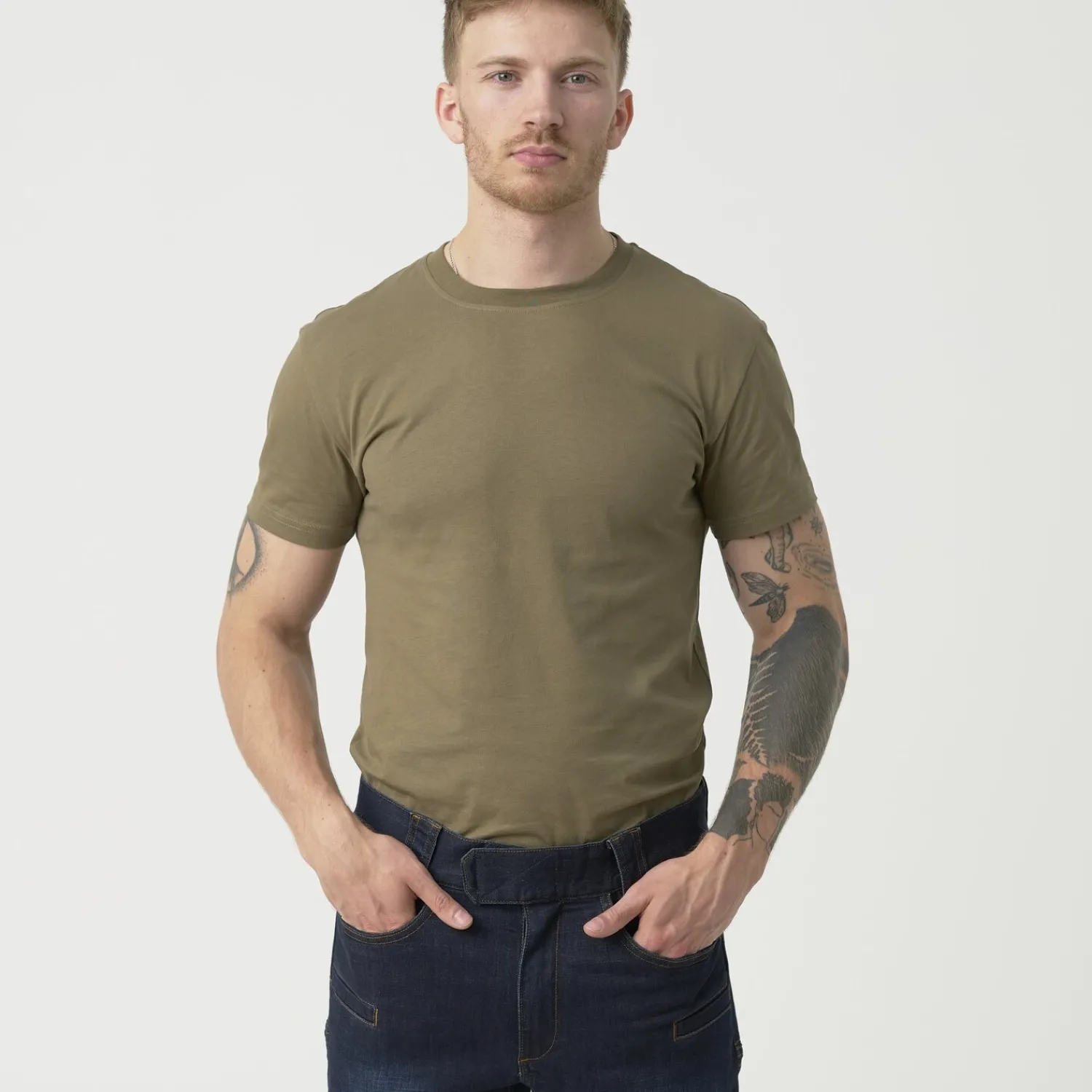 Outlet Spodnie GREYMAN TACTICAL JEANS® Slim - Denim Mid Spodnie I Szorty