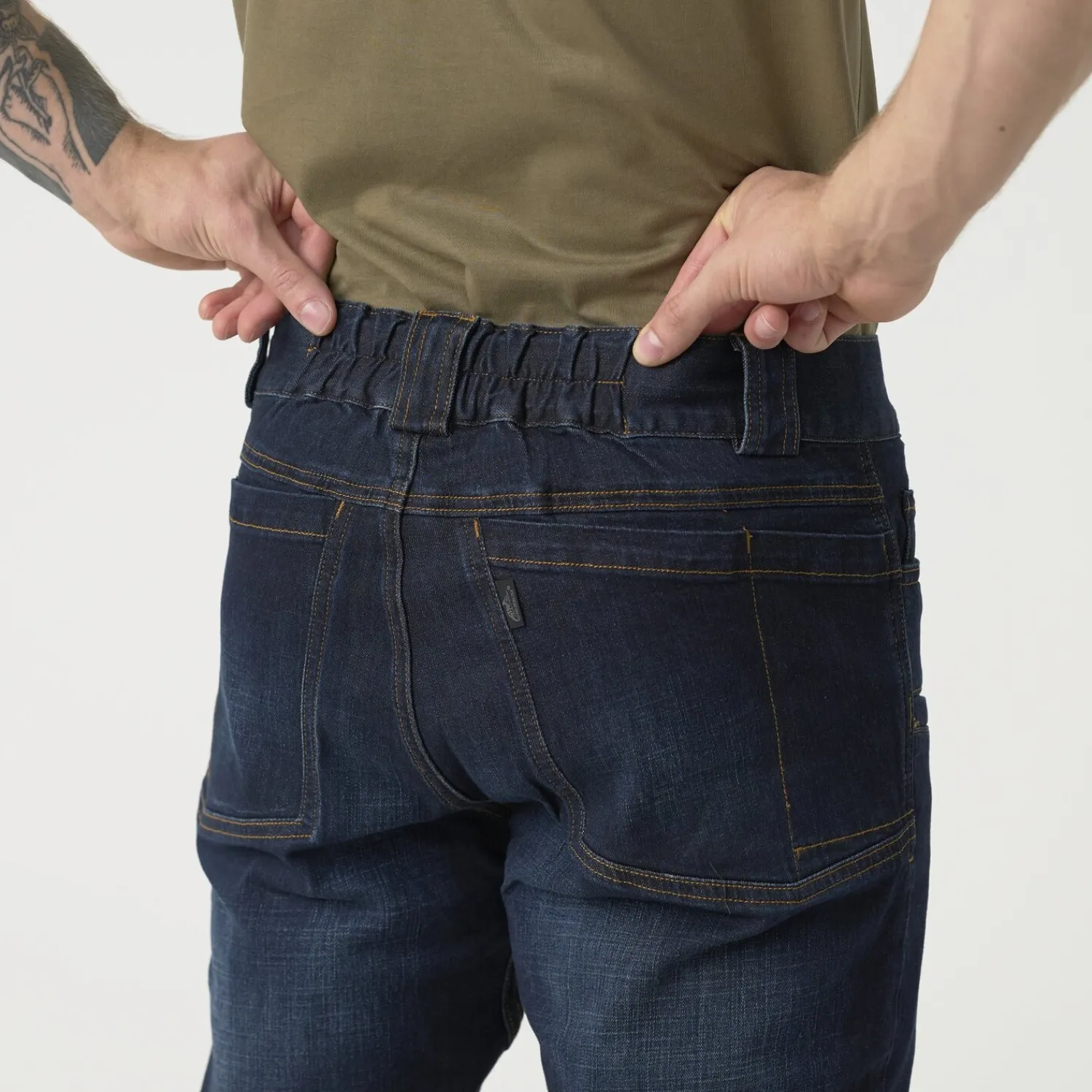 Outlet Spodnie GREYMAN TACTICAL JEANS® Slim - Denim Mid Spodnie I Szorty