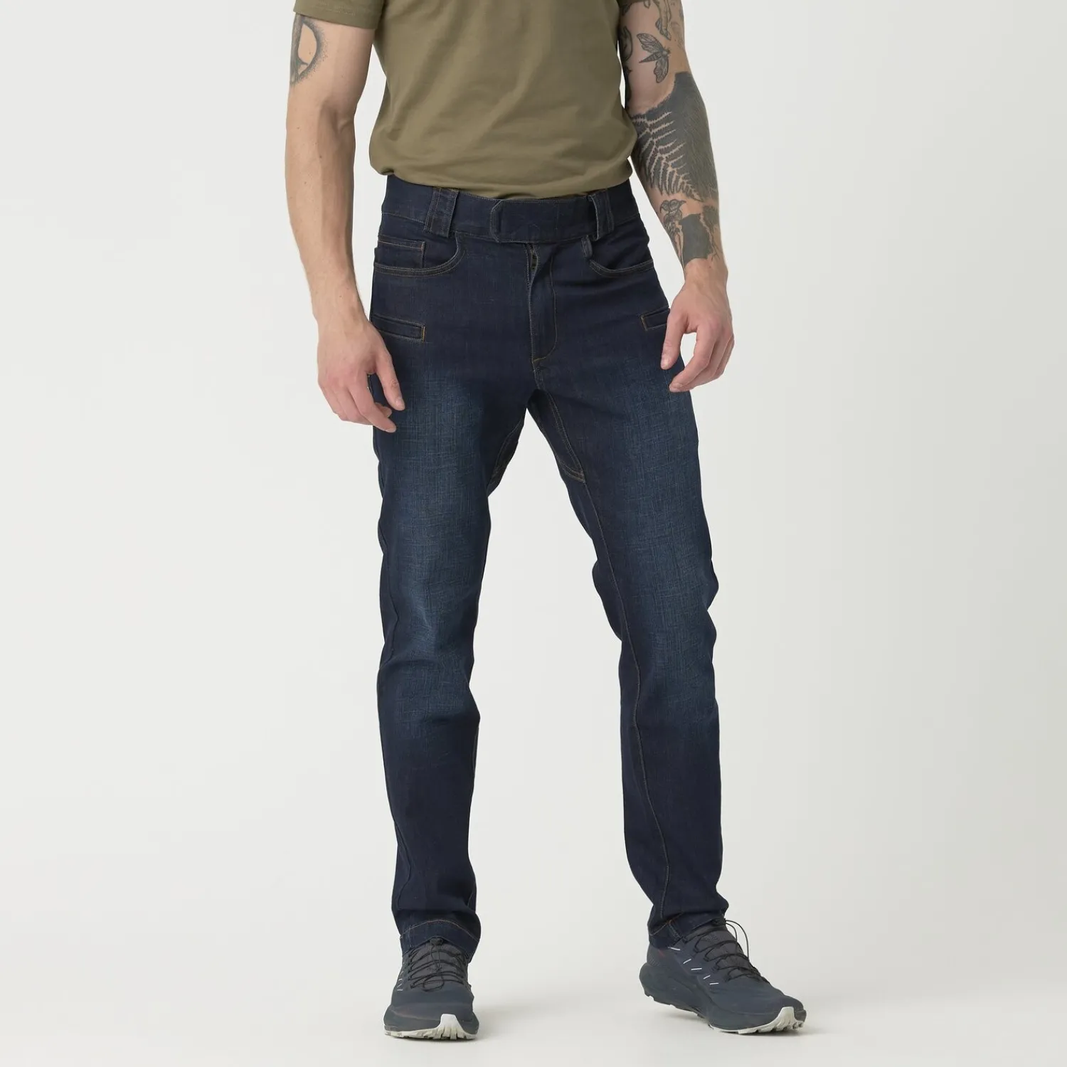 Outlet Spodnie GREYMAN TACTICAL JEANS® Slim - Denim Mid Spodnie I Szorty
