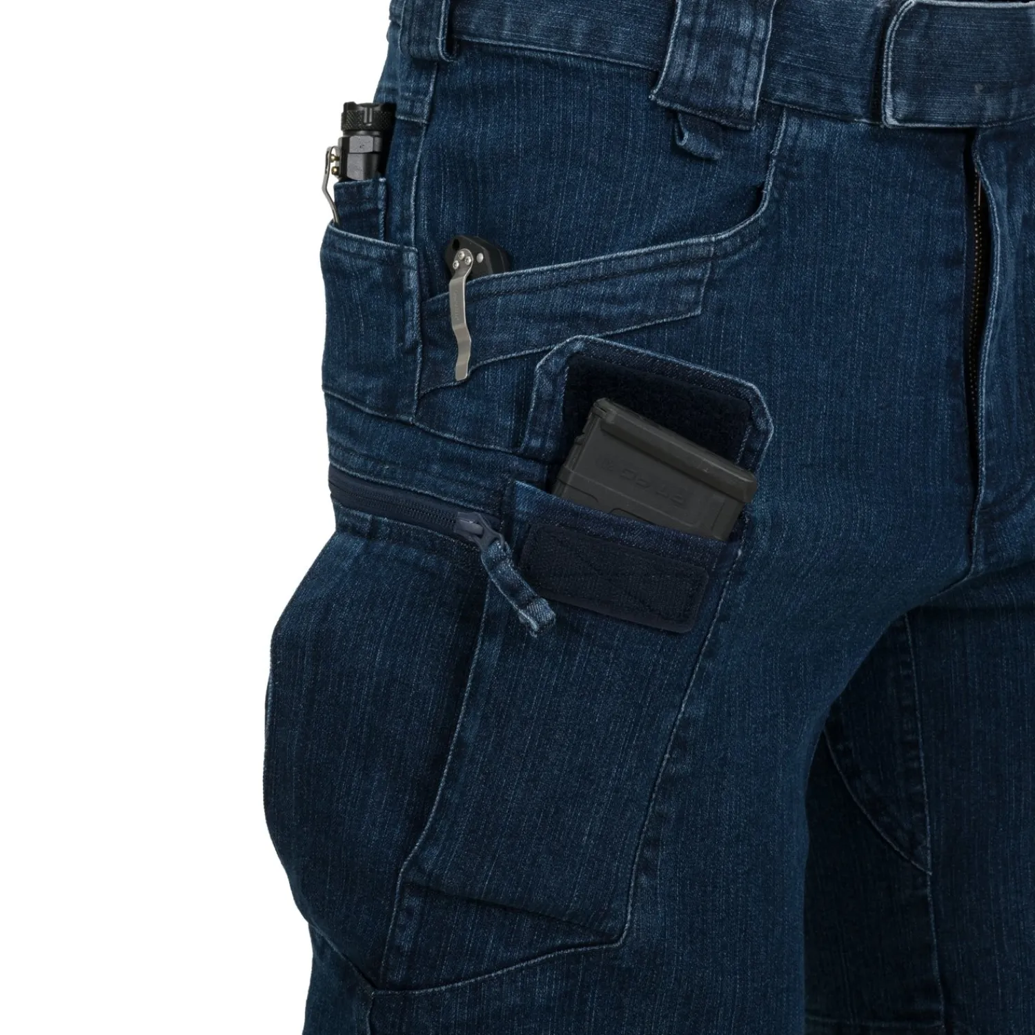 Discount Spodnie UTS® (Urban Tactical Shorts®) 11 - Denim Stretch Spodnie I Szorty