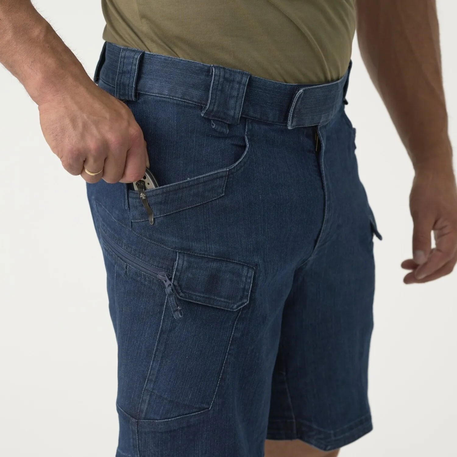 Best Spodnie UTS® (Urban Tactical Shorts®) 8.5"® - Denim Stretch Spodnie I Szorty