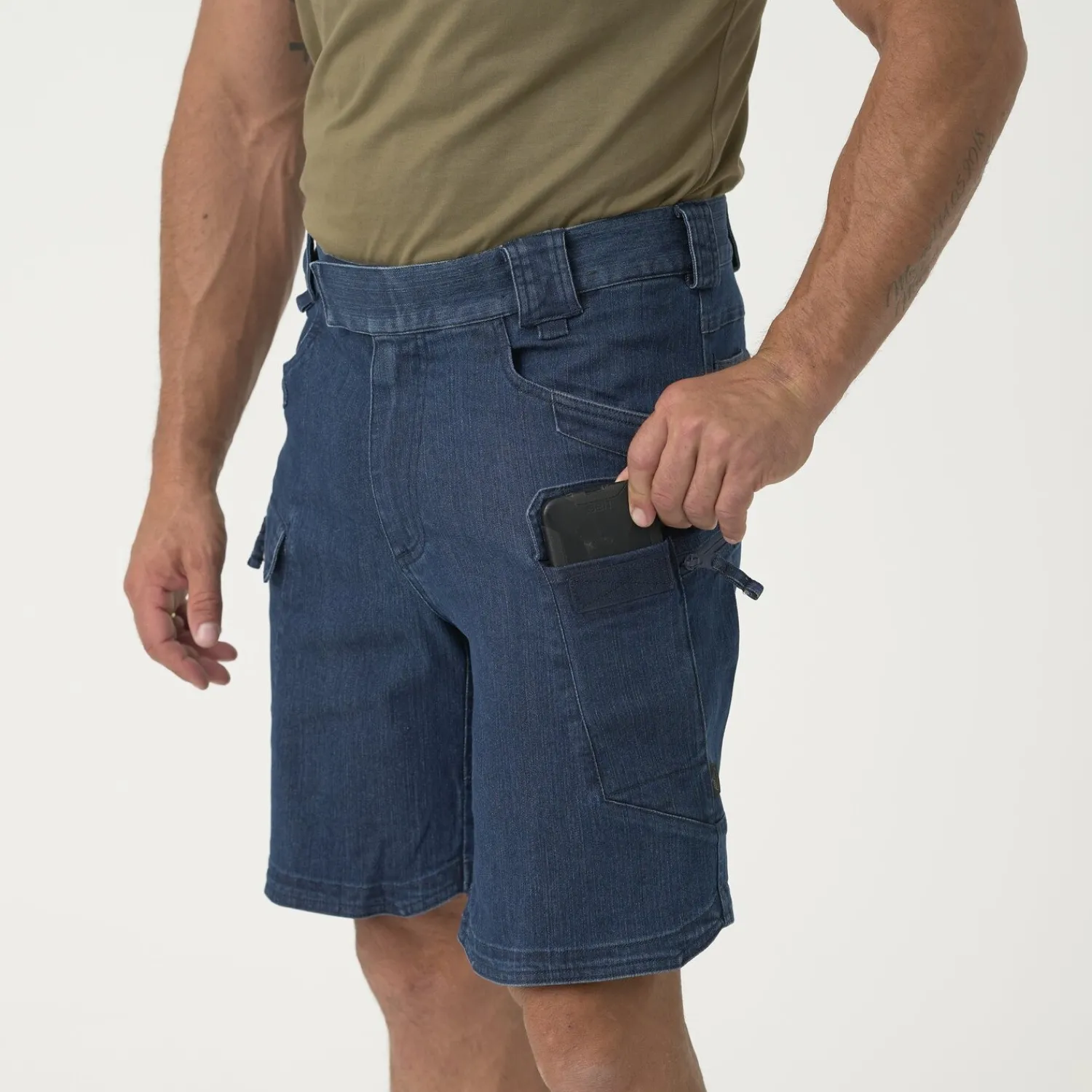 Best Spodnie UTS® (Urban Tactical Shorts®) 8.5"® - Denim Stretch Spodnie I Szorty