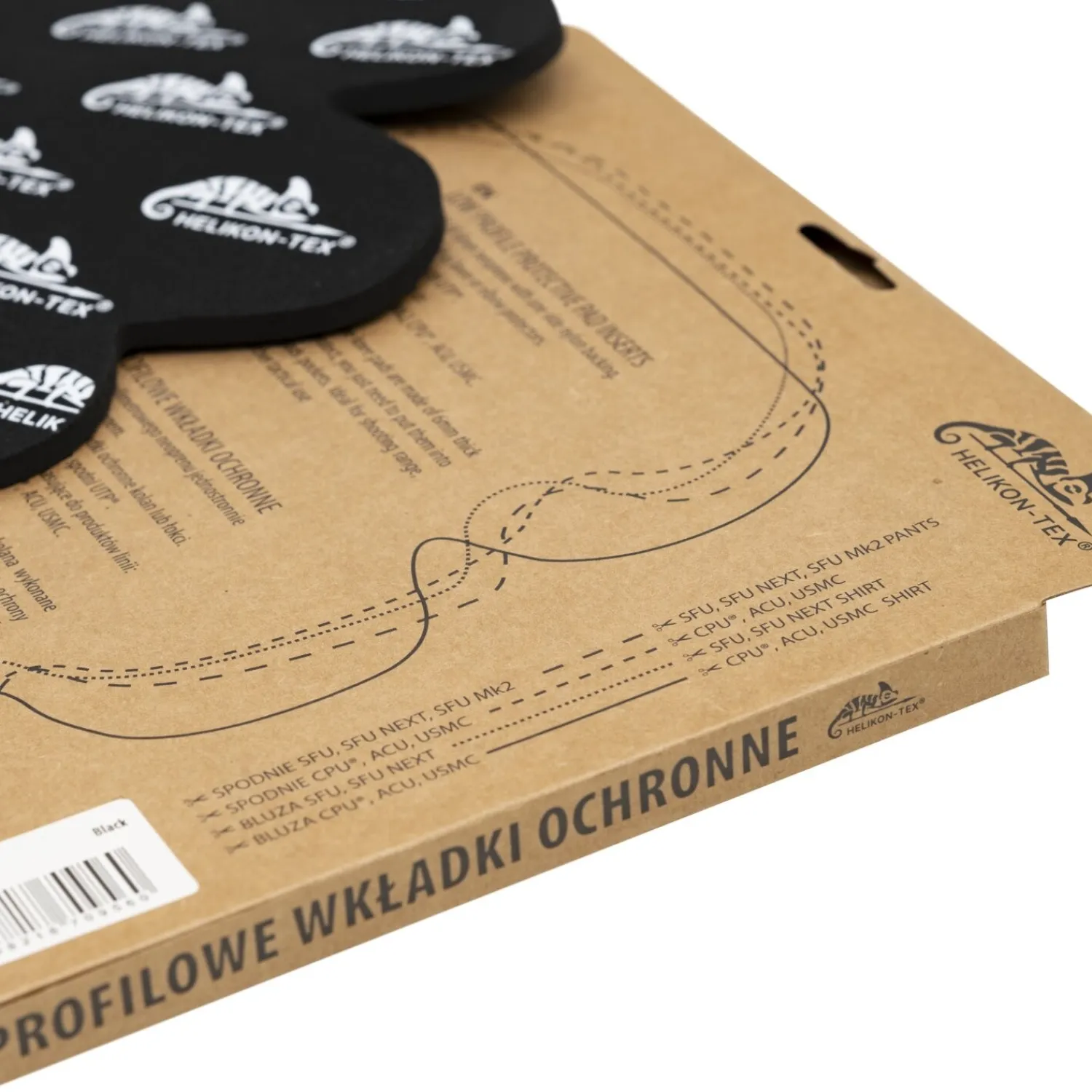 Hot Wkładki Ochronne Low-Profile Protective Pad Inserts Ochraniacze